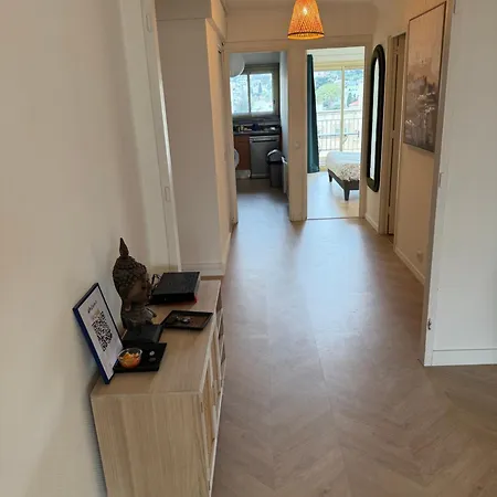 Modern 60m2 With 2 Balconies, At 50 Meters From Sea 公寓 昂蒂布